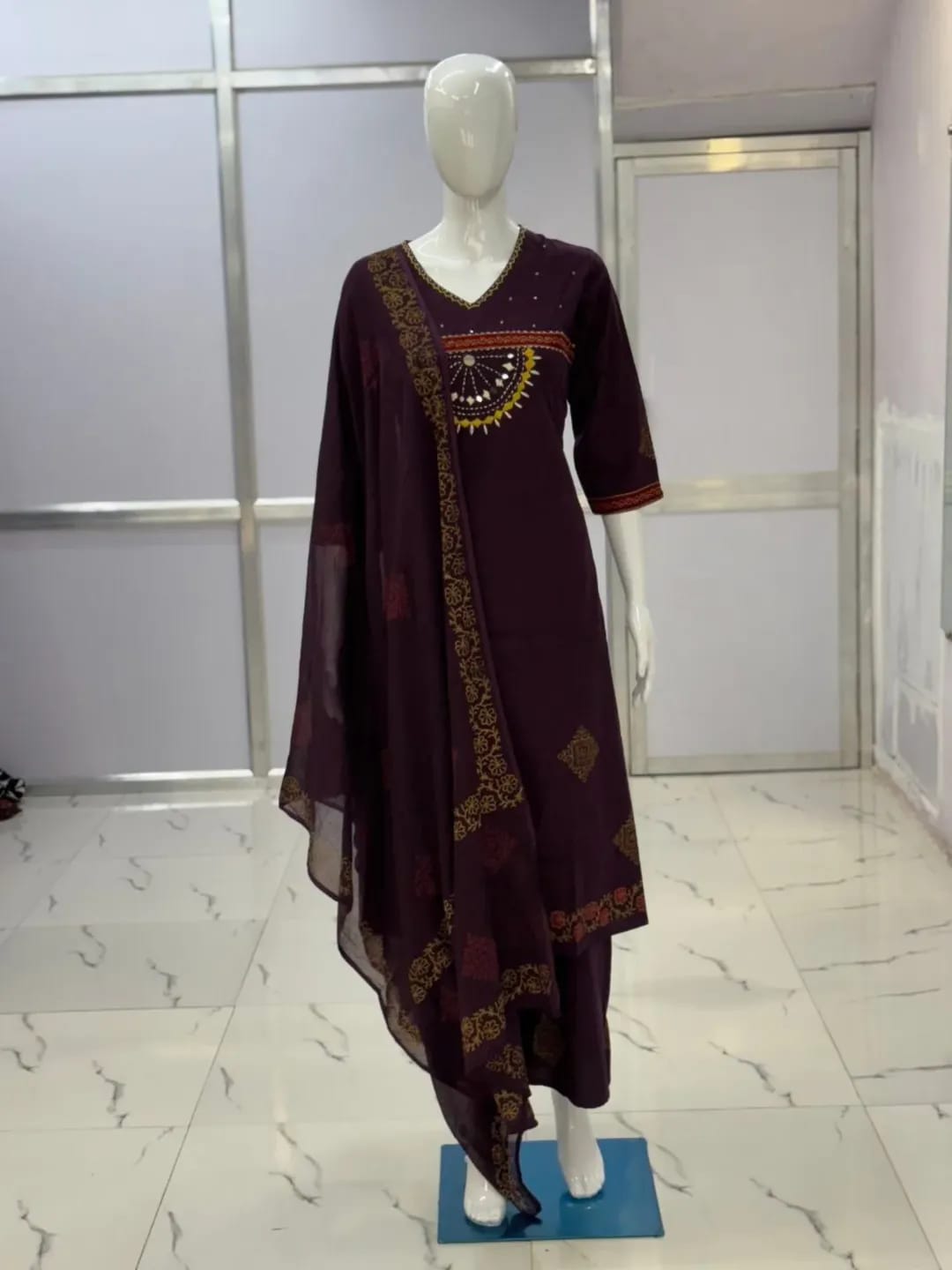 Pure Dhaba Cotton Plaza Per (3 items)